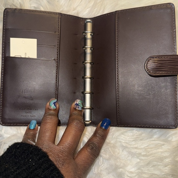 Louis Vuitton Epi Small Ring Agenda Cover in Brown EUC - Picture 6 of 9
